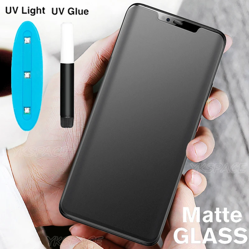 2Pcs UV Liquid Full Glue Matte 9H Tempered Glass For Huawei Mate 30 40 50 50E RS P30 P40 P50 P60 Pro Plus Screen Protector
2Pcs UV Liquid Full Glue Matte 9H Tempered Glass For Huawei Mate 30 40 50 50E RS P30 P40 P50 P60 Pro Plus Screen Protector