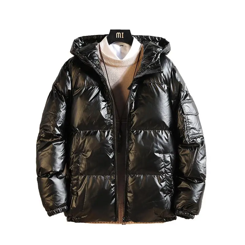 Japanese Winter New Men's Glossy Coat Hooded Loose Mens Winter Jacket Bright Parkas Clothes Mens Winter Warm Coats M-5XL
Japanese Winter New Men's Glossy Coat Hooded Loose Mens Winter Jacket Bright Parkas Clothes Mens Winter Warm Coats M-5XL