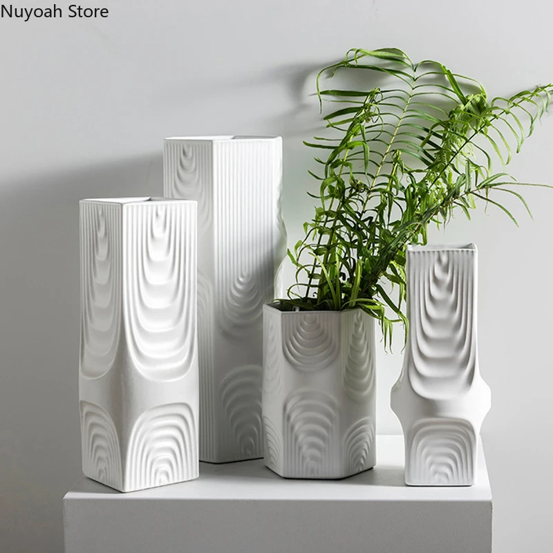 Light Luxury Tree Pattern Ceramic Vase Matte Home Decoration Modern Simulation Flower Arrangement Accessories Countertop Vase
Light Luxury Tree Pattern Ceramic Vase Matte Home Decoration Modern Simulation Flower Arrangement Accessories Countertop Vase