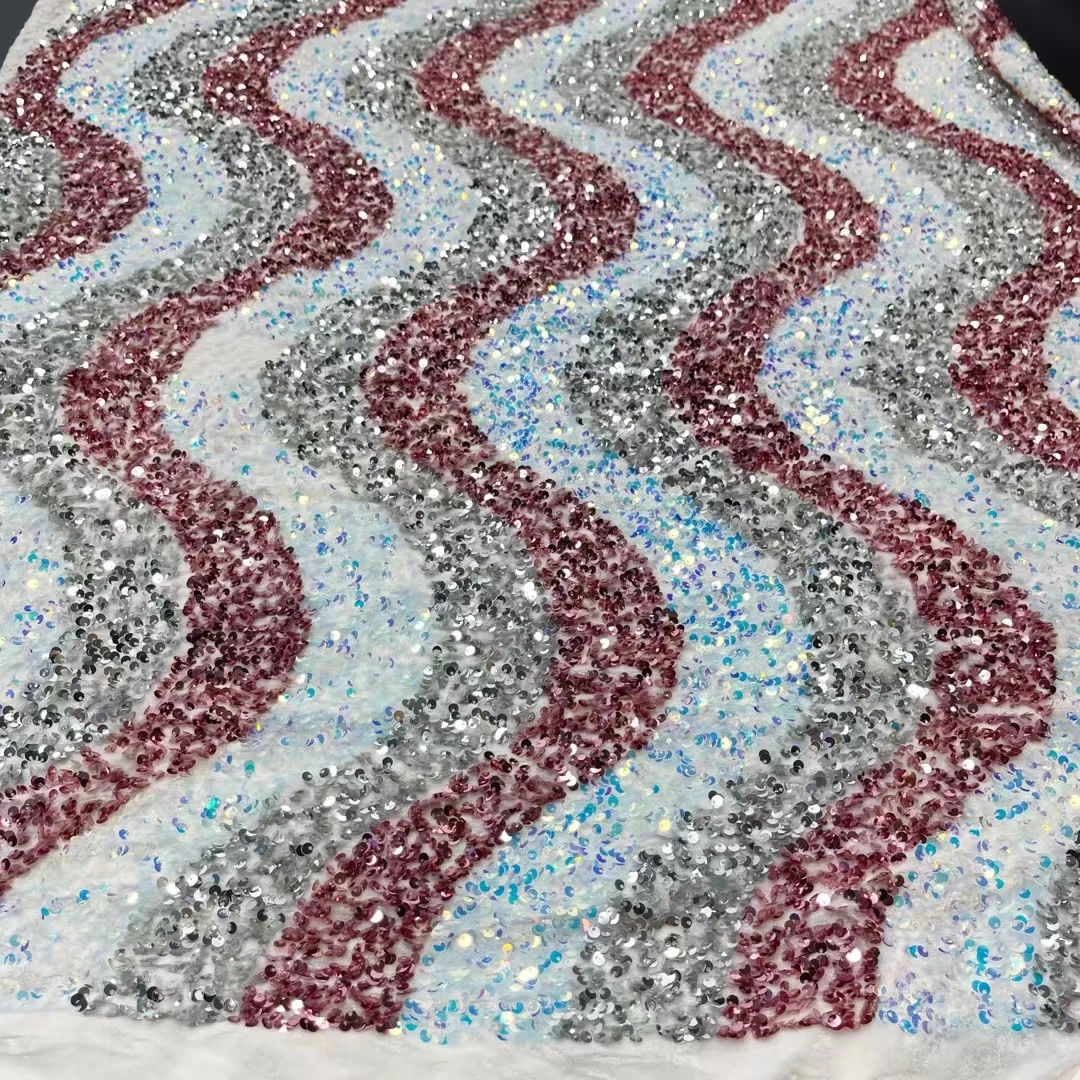 Multicolor Velvet Lace African Lace Fabric 2021 High Quality Lace Material Nigerian French Sequins Lace Fabric For Party Dress
Multicolor Velvet Lace African Lace Fabric 2021 High Quality Lace Material Nigerian French Sequins Lace Fabric For Party Dress