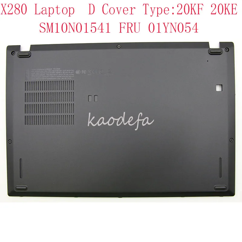 X280 D Cover For Thinkpad X280 Laptop Bsea cover 20KF 20KE FRU 01YN054 P/N SM10N01541 black 100% OK
X280 D Cover For Thinkpad X280 Laptop Bsea cover 20KF 20KE FRU 01YN054 P/N SM10N01541 black 100% OK