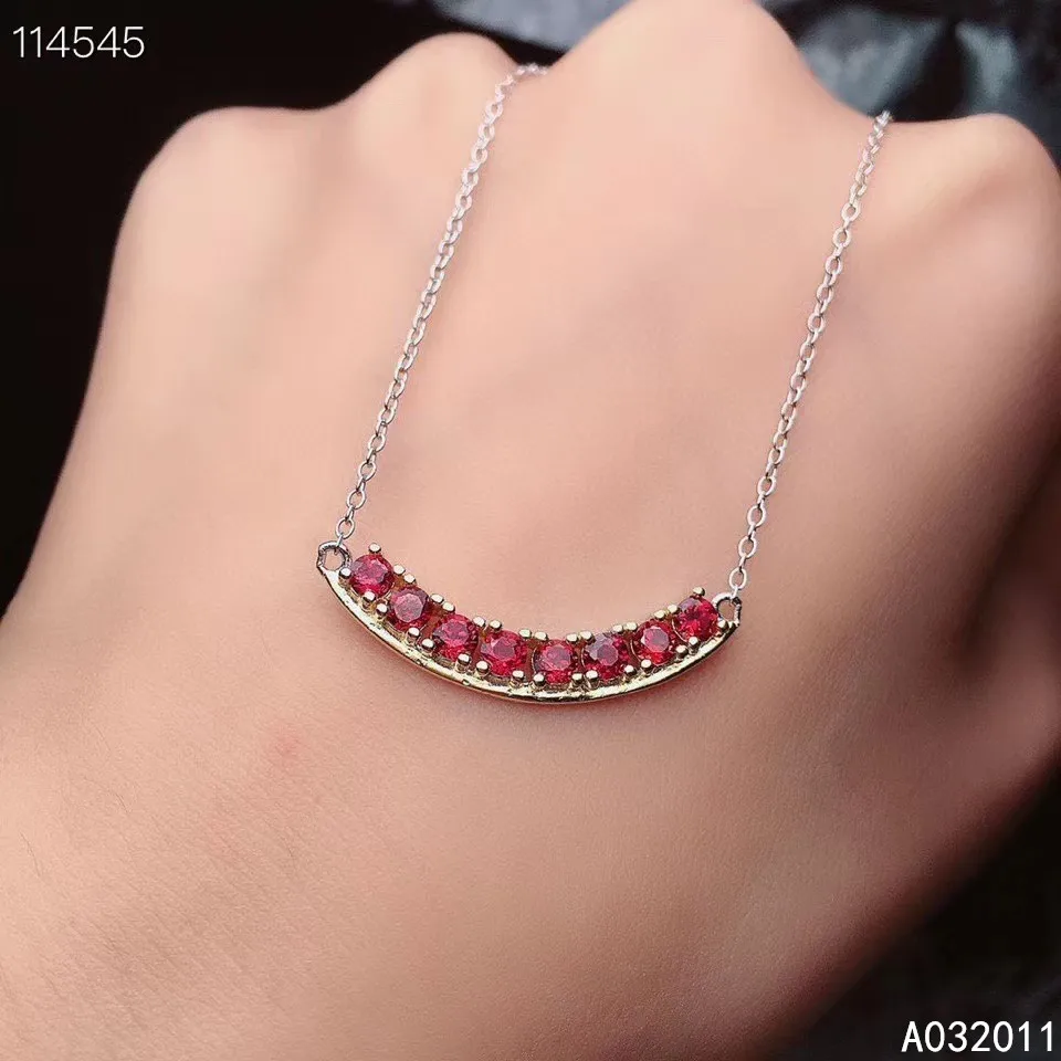 KJJEAXCMY Fine Jewelry 925 Sterling Silver inlaid Natural Garnet popular women Miss Female Girl new Pendant Necklace
KJJEAXCMY Fine Jewelry 925 Sterling Silver inlaid Natural Garnet popular women Miss Female Girl new Pendant Necklace