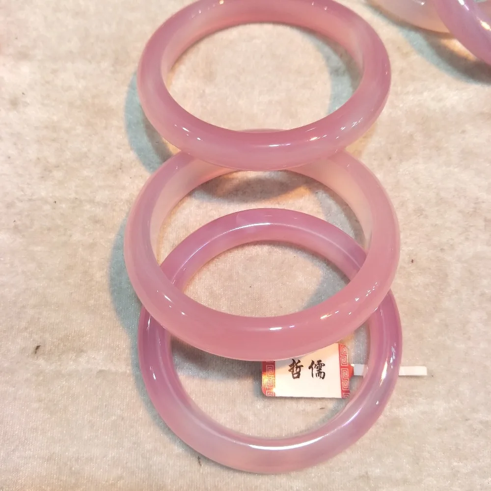 Natural Agate Jade Chalcedony Bracelet Natural Pink 54-62mm Bracelet Jewelry jadeite bangles bracelet for women Gift
Natural Agate Jade Chalcedony Bracelet Natural Pink 54-62mm Bracelet Jewelry jadeite bangles bracelet for women Gift