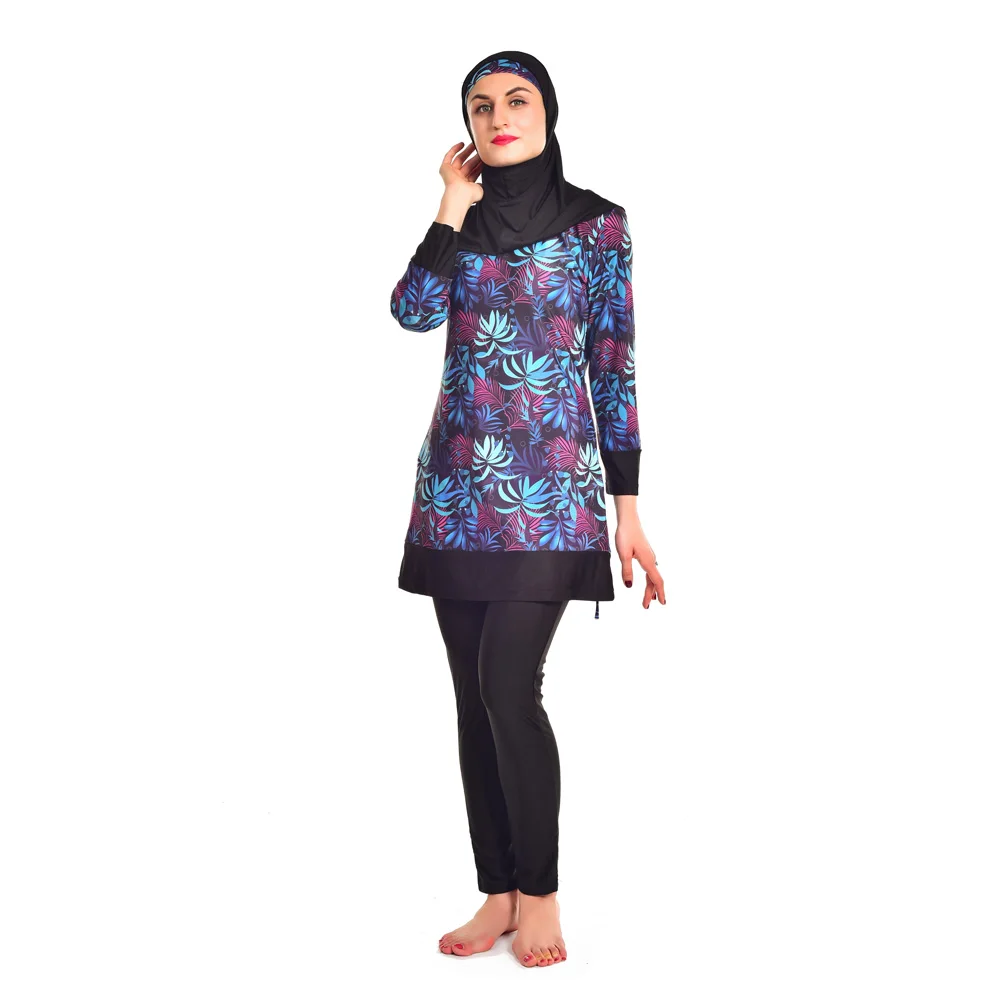 Women Muslim Swimwear Plus Size Hijab Maillot De Bain Femme Islamic Burkinis Swimming Long Sleeve Swimsuit
Women Muslim Swimwear Plus Size Hijab Maillot De Bain Femme Islamic Burkinis Swimming Long Sleeve Swimsuit