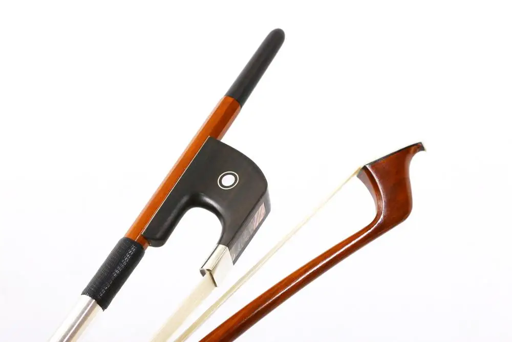 3/4 Bass Bow, Brazilwood, Ebony Frog, German Style, Black Horse Hair Double Bass Bow 3/4 Bass Bow German type Strong
3/4 Bass Bow, Brazilwood, Ebony Frog, German Style, Black Horse Hair Double Bass Bow 3/4 Bass Bow German type Strong