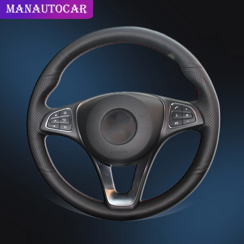 Custom Microfiber Leather Car Steering Wheel Cover for Mercedes Benz C180 C200 C260 C300 B200 Auto Cover Interior Car-styling
Custom Microfiber Leather Car Steering Wheel Cover for Mercedes Benz C180 C200 C260 C300 B200 Auto Cover Interior Car-styling