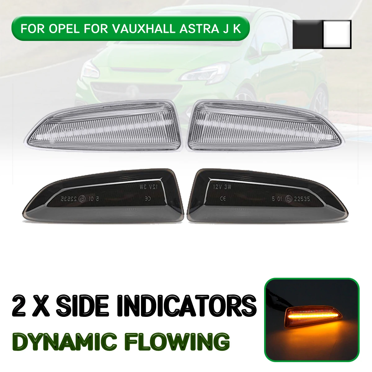 Car LED Dynamic Side Marker Light Flowing Turn Signal Light Lamp For Opel Astra J K For Zafira C For Insignia B For Grandland X
Car LED Dynamic Side Marker Light Flowing Turn Signal Light Lamp For Opel Astra J K For Zafira C For Insignia B For Grandland X