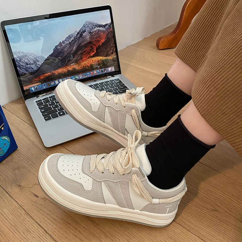 Women's Round Toe Flat Canvas Shoes, Women's Platform Skateboard Tennis Sneakers Casual Flat Everyday Ladies Shoes
Women's Round Toe Flat Canvas Shoes, Women's Platform Skateboard Tennis Sneakers Casual Flat Everyday Ladies Shoes