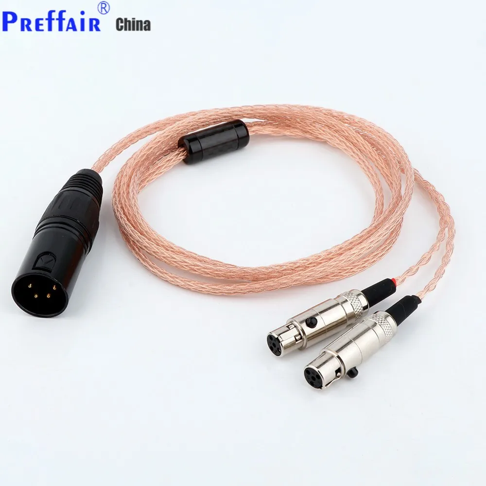 16Core OCC HIFI 4pin 2.5 3.5 4.4mm XLR Balanced Earphone Headphone Upgrade Cable Silver Plated for Audeze LCD 3 LCD-2 LCD2 LCD-4
16Core OCC HIFI 4pin 2.5 3.5 4.4mm XLR Balanced Earphone Headphone Upgrade Cable Silver Plated for Audeze LCD 3 LCD-2 LCD2 LCD-4