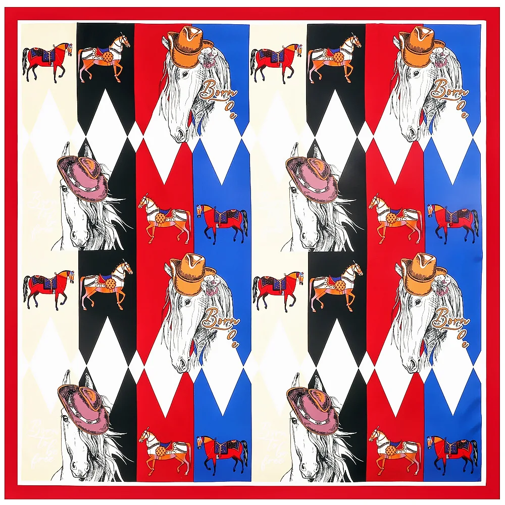 130CM Scarf For Women Twill Print Shawl Fashion Ladies Dress Variety Big Square Scarf Neckerchief Headscarf
130CM Scarf For Women Twill Print Shawl Fashion Ladies Dress Variety Big Square Scarf Neckerchief Headscarf