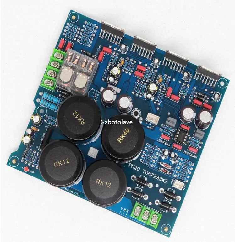 Lk140 TDA7293 двухпараллельная плата Hi-Fi стерео усилителя мощности 130 Вт + 130 Вт
Lk140 TDA7293 двухпараллельная плата Hi-Fi стерео усилителя мощности 130 Вт + 130 Вт