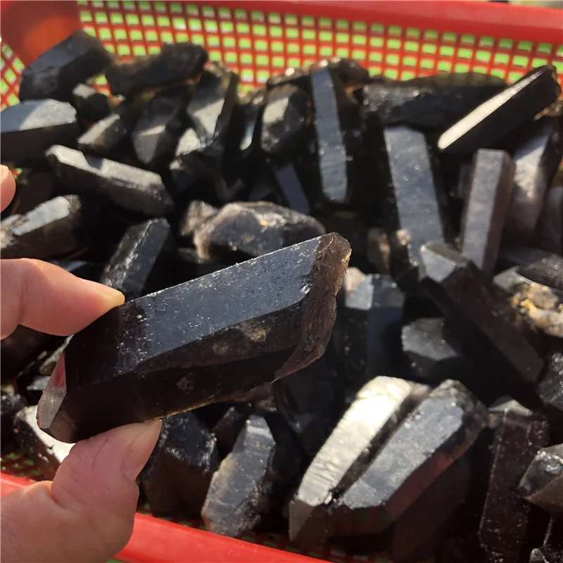 2.2LB Rough Natural Raw Clear Quartz Black Crystal Rough Stones Point For Healing
2.2LB Rough Natural Raw Clear Quartz Black Crystal Rough Stones Point For Healing