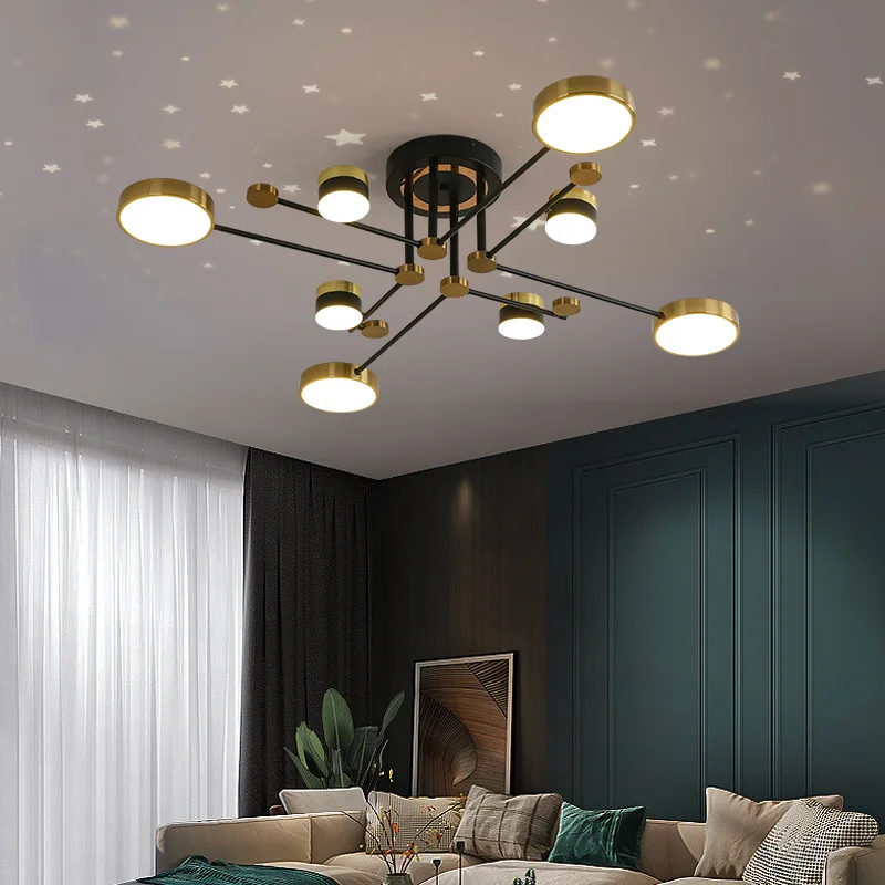 Modern Chandeliers For Living Room Remote Dimmable Home Interior Ceiling Chandelier Indoor Lighting Decorative Led Ceiling Lamps
Modern Chandeliers For Living Room Remote Dimmable Home Interior Ceiling Chandelier Indoor Lighting Decorative Led Ceiling Lamps