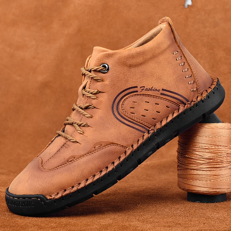 Men's ankle boots Shoes Korean winter Nice lace up Shoes Round Toe Trend Tie Sneaker Rubber Men snow Boots big size 48
Men's ankle boots Shoes Korean winter Nice lace up Shoes Round Toe Trend Tie Sneaker Rubber Men snow Boots big size 48