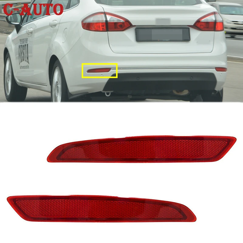 Rear Bumper Reflector Fog Light Fog Lamp bumper reflector Brake light For Ford Fiesta Sedan MK6 6th 2013 2014 2015 Warning Light
Rear Bumper Reflector Fog Light Fog Lamp bumper reflector Brake light For Ford Fiesta Sedan MK6 6th 2013 2014 2015 Warning Light