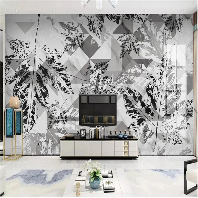 wellyu papel de parede para quarto Custom wallpaper Nordic minimalist jazz white geometric marble maple leaf background wall
wellyu papel de parede para quarto Custom wallpaper Nordic minimalist jazz white geometric marble maple leaf background wall
