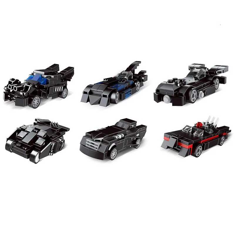 Mini Back of the car sets Building Blocks Kit Brick Model Kids Toys For 4-6years old boys Bat car BATMOBILE 6/set
Mini Back of the car sets Building Blocks Kit Brick Model Kids Toys For 4-6years old boys Bat car BATMOBILE 6/set