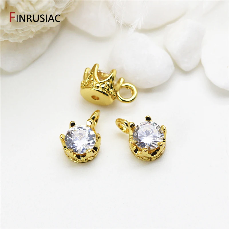 14k Gold Plated Luxury Zircon Charms Small Pendants Accessories For DIY Making Necklace Earrings
14k Gold Plated Luxury Zircon Charms Small Pendants Accessories For DIY Making Necklace Earrings