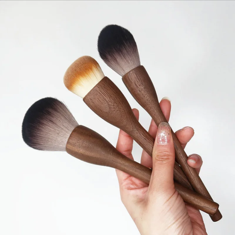 Makeup Brush Wood Walnut Large Retro Powder Brushes Honey Loose Super Soft Beauty Gift For Girlfriend Make Up Tool
Makeup Brush Wood Walnut Large Retro Powder Brushes Honey Loose Super Soft Beauty Gift For Girlfriend Make Up Tool