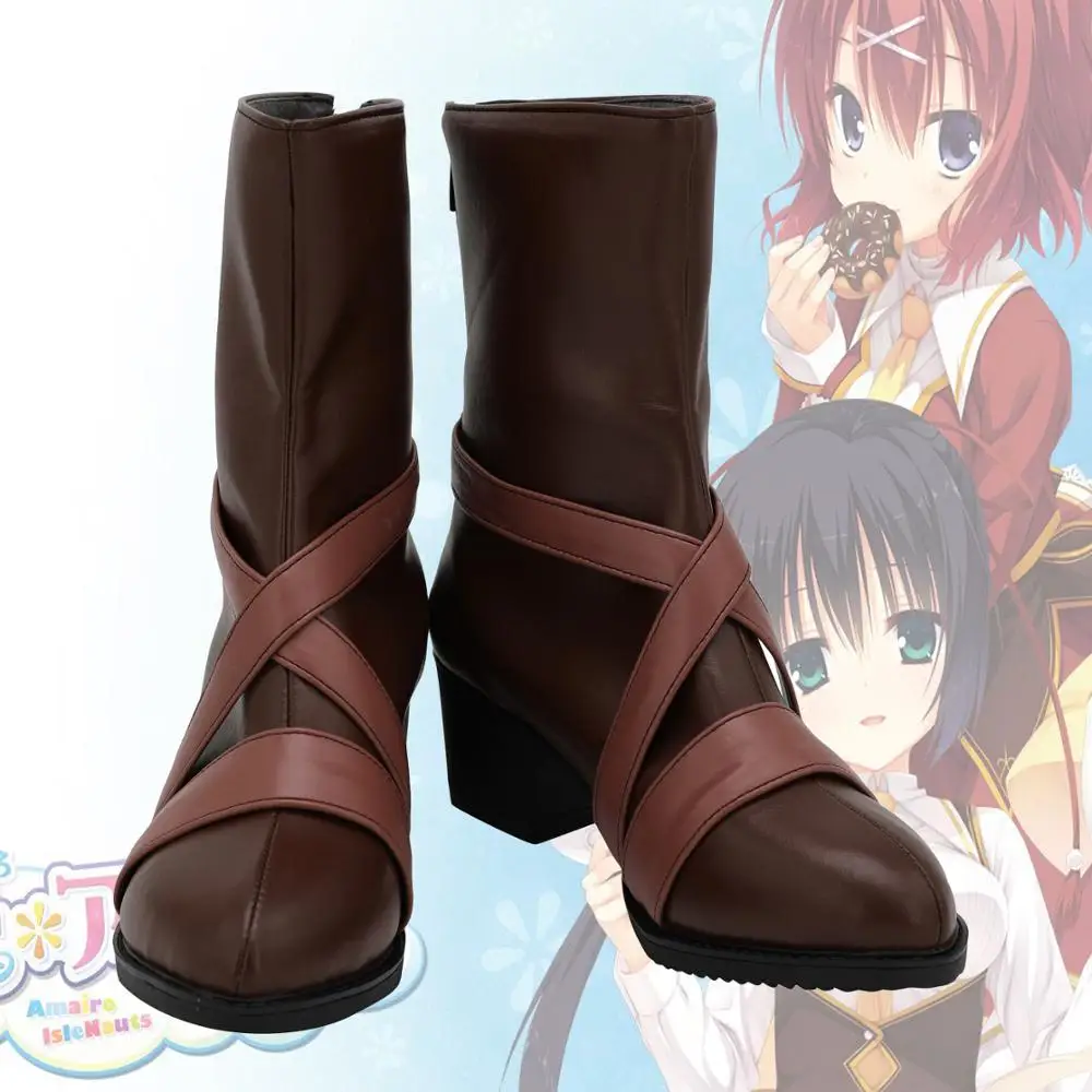 Amairo Islenauts Masaki Gaillard Cosplay Boots Brown Shoes Custom Made Any Size
Amairo Islenauts Masaki Gaillard Cosplay Boots Brown Shoes Custom Made Any Size