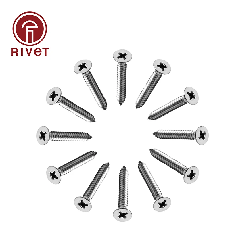 20/50/100 pcs Cross Recessed Countersunk Flat Head Self-tapping Screw ST4.2 304Stainless Steel Phillips Screw Furniture S
20/50/100 pcs Cross Recessed Countersunk Flat Head Self-tapping Screw ST4.2 304Stainless Steel Phillips Screw Furniture S