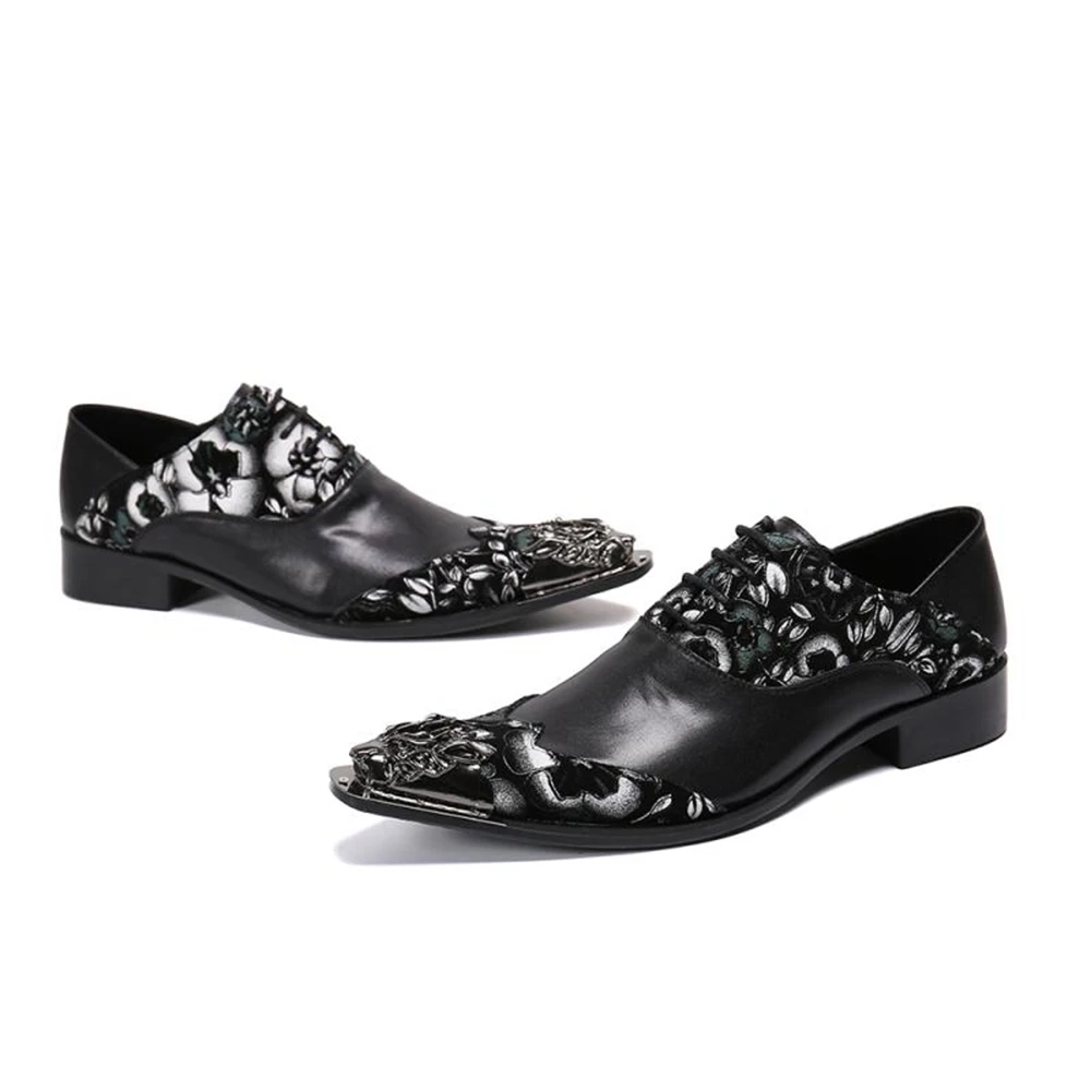 Mens Leather Shoes Brogue Black Classic Pointed Toe Slip-on Business Office Height Increase Shoes
Mens Leather Shoes Brogue Black Classic Pointed Toe Slip-on Business Office Height Increase Shoes