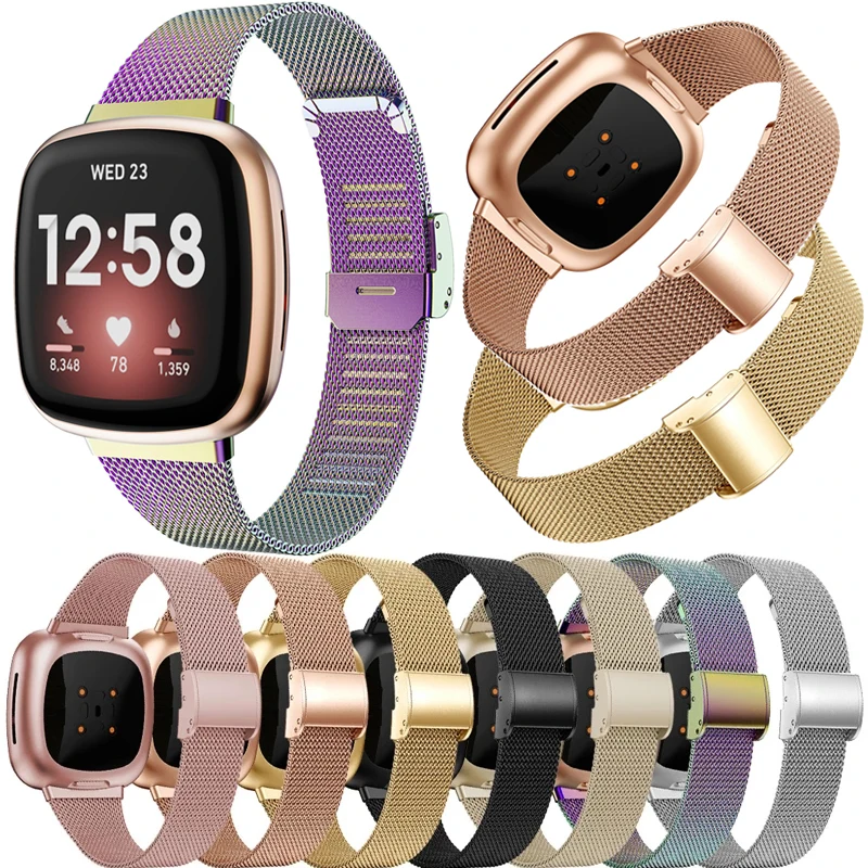 Высокое качество Миланская петля ремешок для часов fitbit Versa 3 4 сменный ремешок для часов Браслет для Fitbit Sense 2 аксессуары
Высокое качество Миланская петля ремешок для часов fitbit Versa 3 4 сменный ремешок для часов Браслет для Fitbit Sense 2 аксессуары