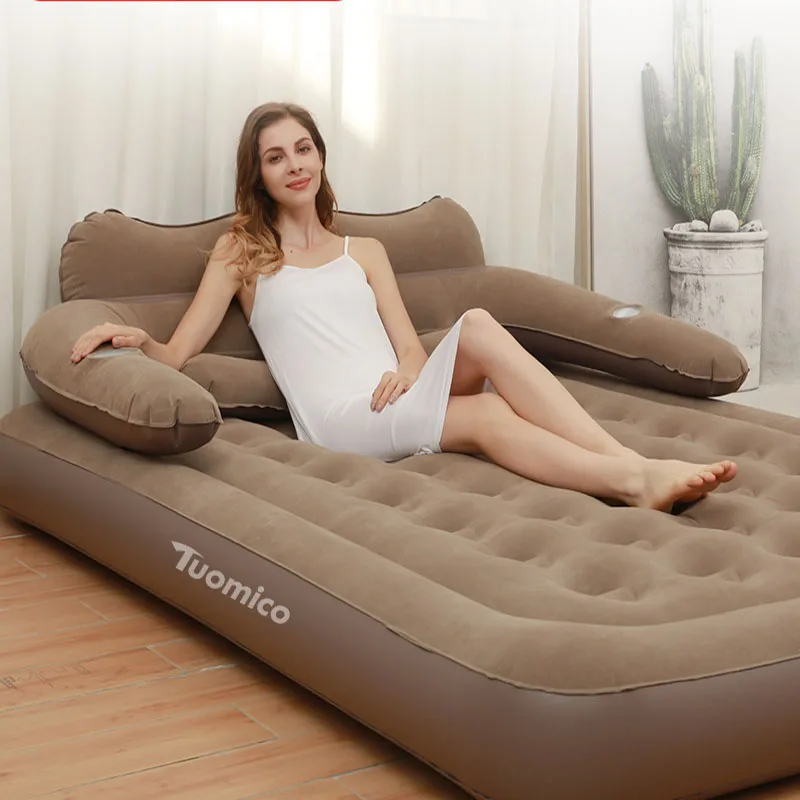 Double Person Use Comfortable Type Air Bed Mattress Portable Outdoor Used By Lazy People Inflatable Mat Air Bed With Backrest
Double Person Use Comfortable Type Air Bed Mattress Portable Outdoor Used By Lazy People Inflatable Mat Air Bed With Backrest