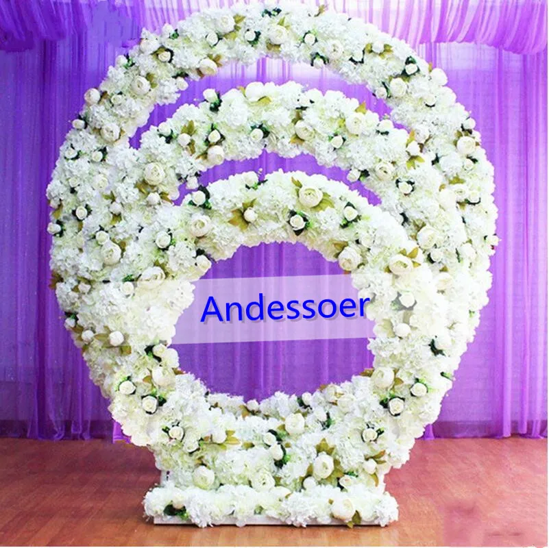 New Tieyi ring wedding background ring flower art wreath ceiling ring wedding ring wreath arch shop performance party props
New Tieyi ring wedding background ring flower art wreath ceiling ring wedding ring wreath arch shop performance party props