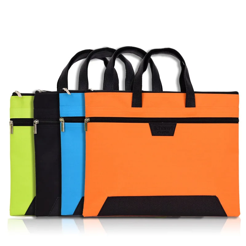 A4 Portable File Bag Briefcase Business File Bag Oxford Cloth Handbag File Folder Information Bag School Supplies
A4 Portable File Bag Briefcase Business File Bag Oxford Cloth Handbag File Folder Information Bag School Supplies