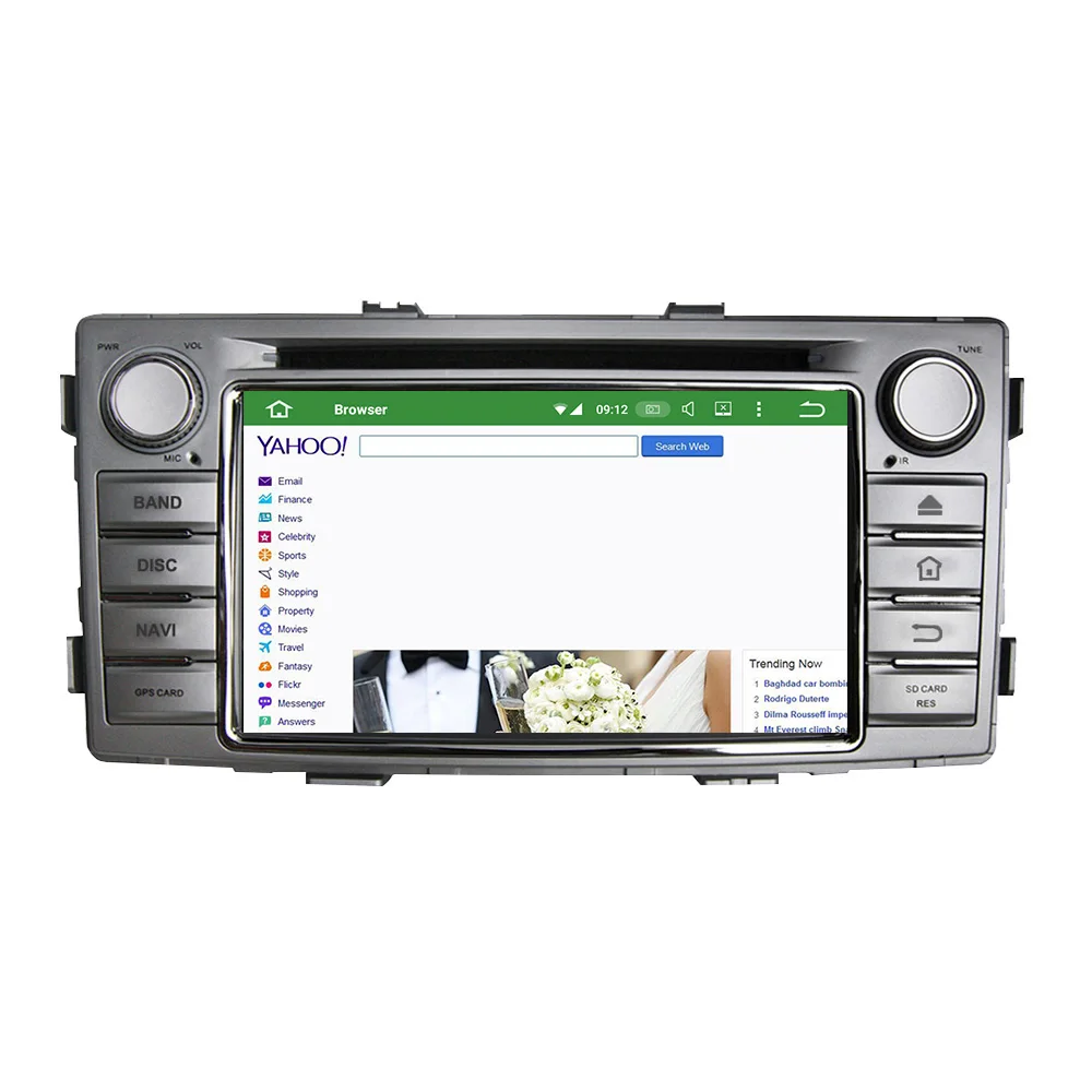 6.2" Android 13 MT8667 Car Multimedia Player 8+256G 8 Core For Toyota Hilux 2012-2014 DVD Carplay Stereo Audio Radio DSP
6.2" Android 13 MT8667 Car Multimedia Player 8+256G 8 Core For Toyota Hilux 2012-2014 DVD Carplay Stereo Audio Radio DSP