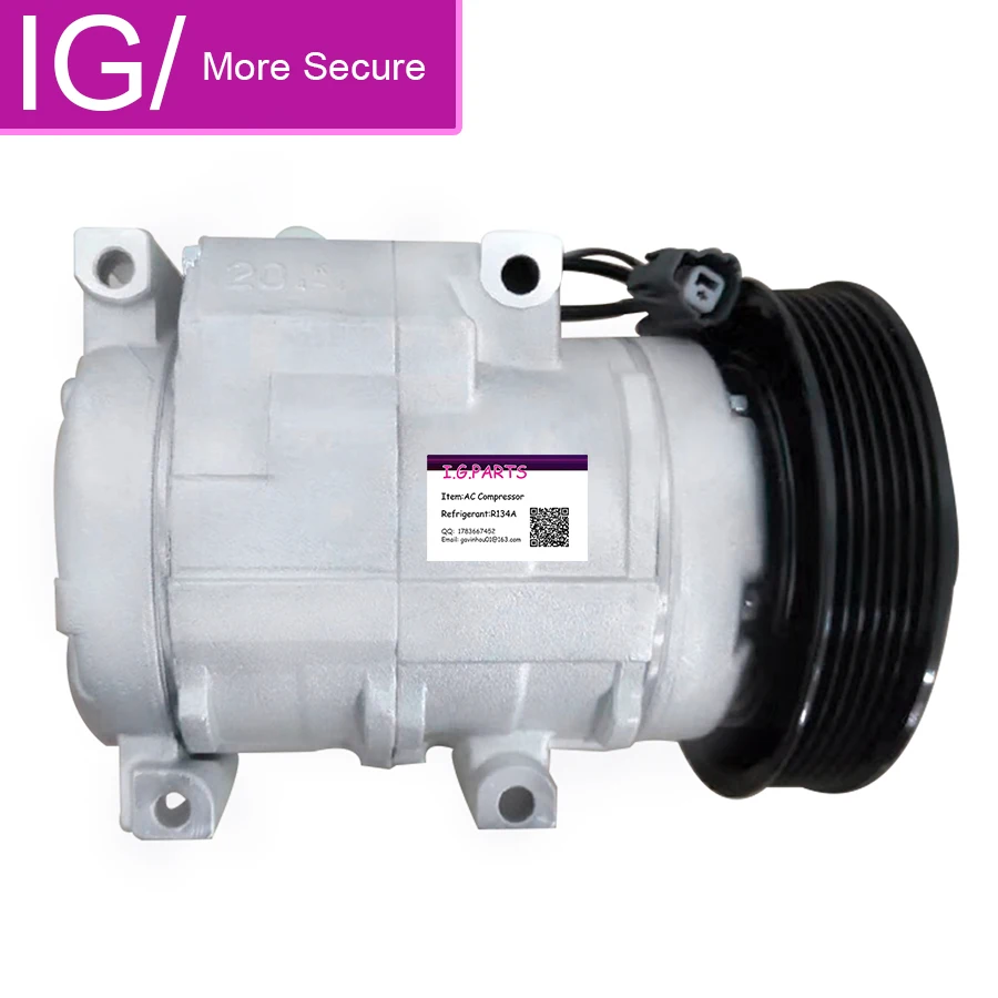 Компрессор переменного тока 10S17C для автомобиля HONDA ACCORD V6 3.0L 2002- 2007 38810RCAA01 38810RDAA01 38810RDJA01 38810RGLA01
Компрессор переменного тока 10S17C для автомобиля HONDA ACCORD V6 3.0L 2002- 2007 38810RCAA01 38810RDAA01 38810RDJA01 38810RGLA01