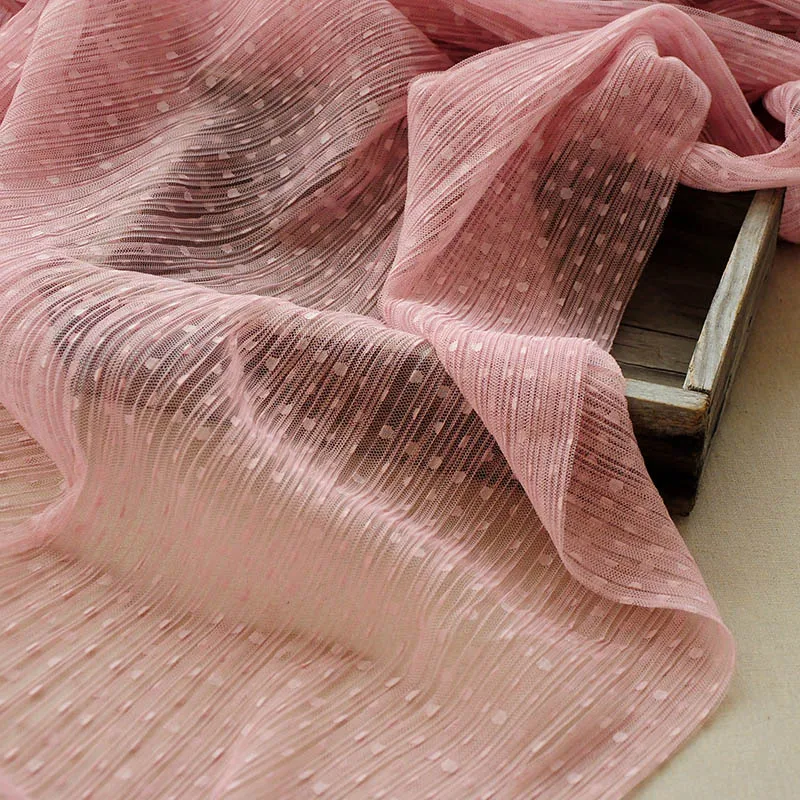 5Metres Skin Pink Wine Red Evening Gowns Pleated Mesh Lace Fabric Crumpled Dots Tulle Net Fabric For Wedding Organ Skirt Dress
5Metres Skin Pink Wine Red Evening Gowns Pleated Mesh Lace Fabric Crumpled Dots Tulle Net Fabric For Wedding Organ Skirt Dress