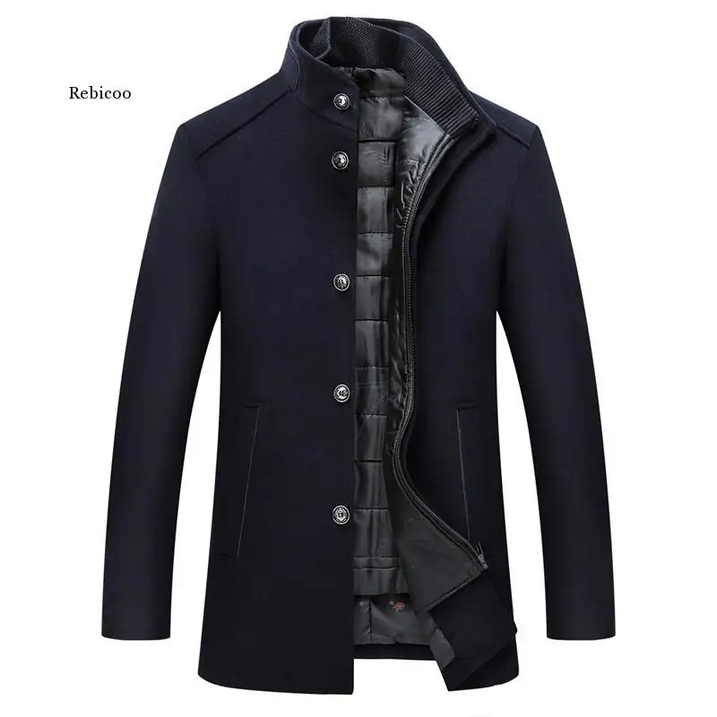 New Arrival Autumn&winter High Quality Wool Thicked Trench Coat Men,men's Wool Jackets ,plus-Size
New Arrival Autumn&winter High Quality Wool Thicked Trench Coat Men,men's Wool Jackets ,plus-Size