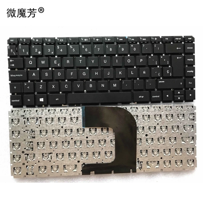 SP Laptop Keyboard FOR HP 14-AC 14-AF 14-AC137TU 029TX AC055TU 246-G4 240-G4 New
SP Laptop Keyboard FOR HP 14-AC 14-AF 14-AC137TU 029TX AC055TU 246-G4 240-G4 New