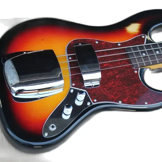 Seisei makes classic 4 string bass electric guitar, sun color body, red steel plate, make old body, free delivery
Seisei makes classic 4 string bass electric guitar, sun color body, red steel plate, make old body, free delivery