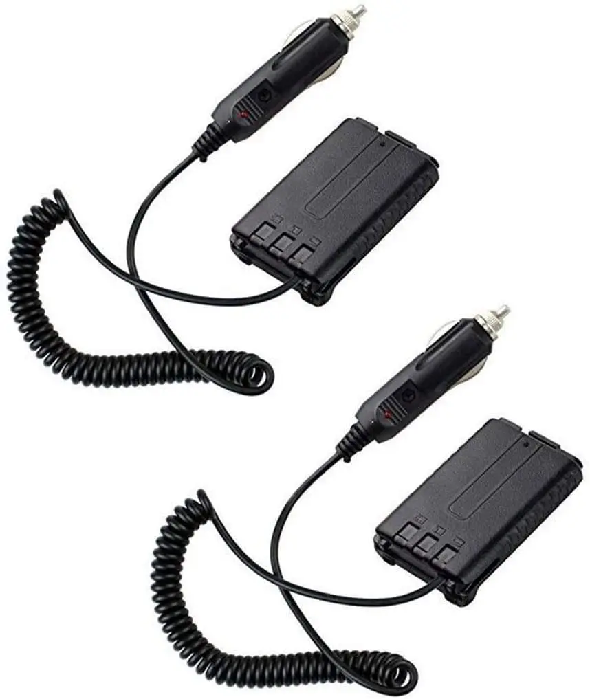 Battery Eliminator Car Charger for UV-5R UV-5R Pro UV-5RC UV-5RD UV-5RE UV-5R+ UV-5RA UV-5RA+ UV-5RB UV-5RE Plus (2Pack)
Battery Eliminator Car Charger for UV-5R UV-5R Pro UV-5RC UV-5RD UV-5RE UV-5R+ UV-5RA UV-5RA+ UV-5RB UV-5RE Plus (2Pack)