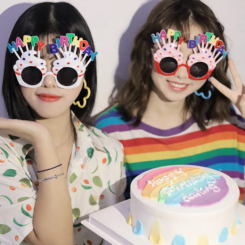 Birthday Decoration Cake Glasses Tool Party Supplies Banquet Funny Props Vloger Essential Cute Girl kids Hat
Birthday Decoration Cake Glasses Tool Party Supplies Banquet Funny Props Vloger Essential Cute Girl kids Hat
