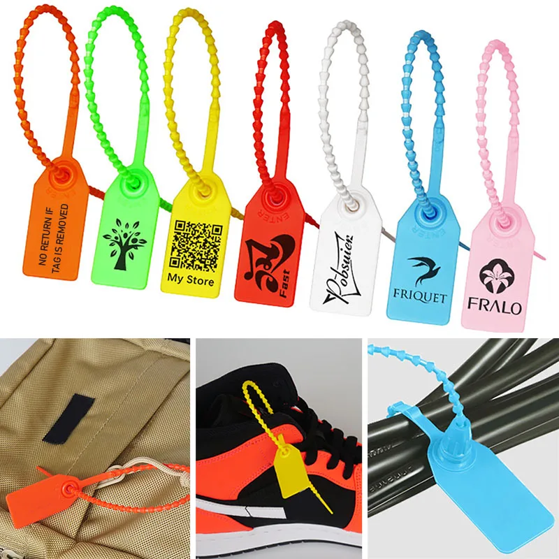 1000Pcs Custom Beaded Plastic Cable Zip Ties Garment Clothing Shoe Bag Security Brand Logo Tag Label Seal 25cm
1000Pcs Custom Beaded Plastic Cable Zip Ties Garment Clothing Shoe Bag Security Brand Logo Tag Label Seal 25cm