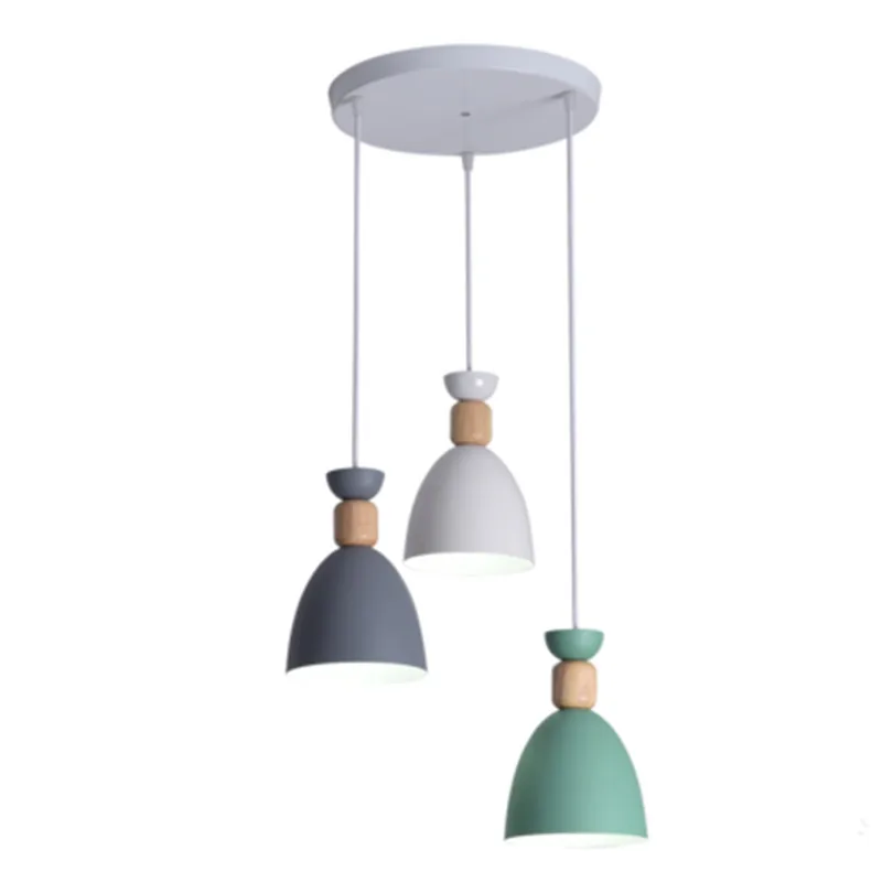 Nordic restaurant pendant light hotel bar three head Aluminum lamps modern creative dining room small colorful pendant lighting
Nordic restaurant pendant light hotel bar three head Aluminum lamps modern creative dining room small colorful pendant lighting