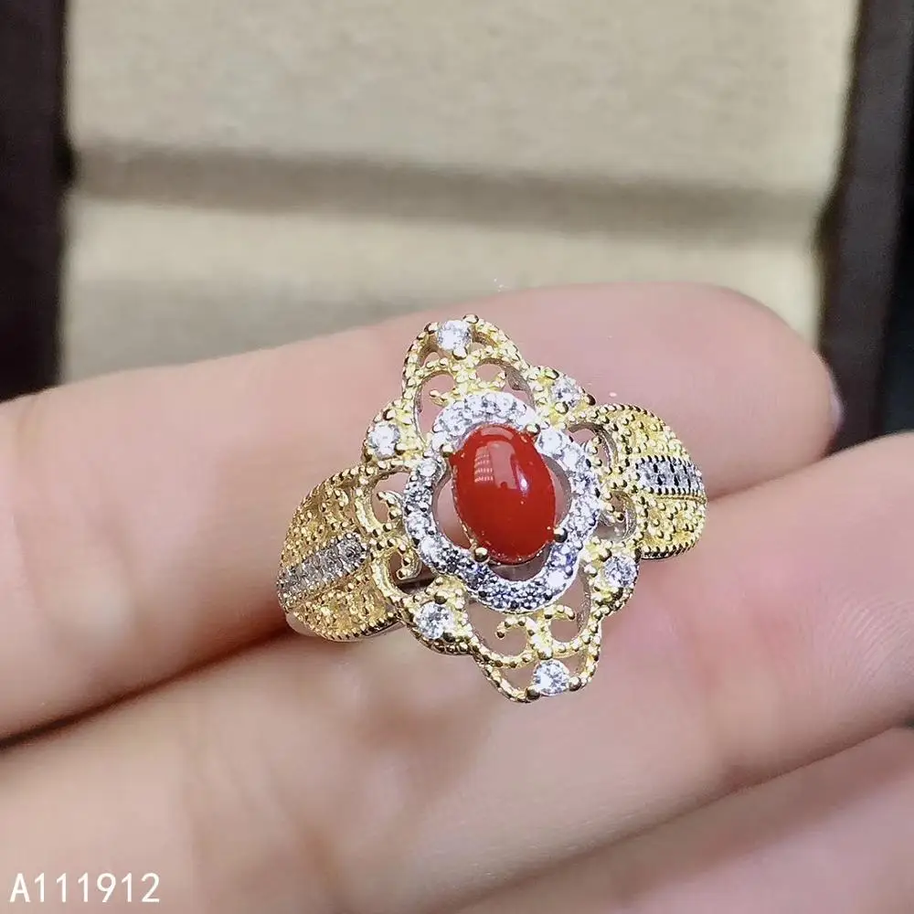 KJJEAXCMY fine jewelry natural red coral 925 sterling silver new women gemstone ring support test trendy
KJJEAXCMY fine jewelry natural red coral 925 sterling silver new women gemstone ring support test trendy