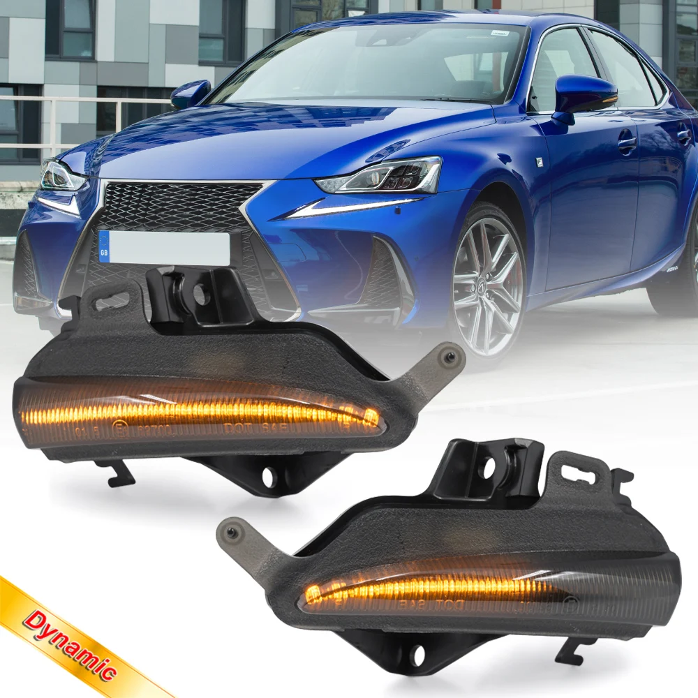 2PCS Sequential Led Side Mirror Blinker Lamp Turn Signal Indicator light For Lexus IS 300 350 ES LS RC F 2013-2018
2PCS Sequential Led Side Mirror Blinker Lamp Turn Signal Indicator light For Lexus IS 300 350 ES LS RC F 2013-2018
