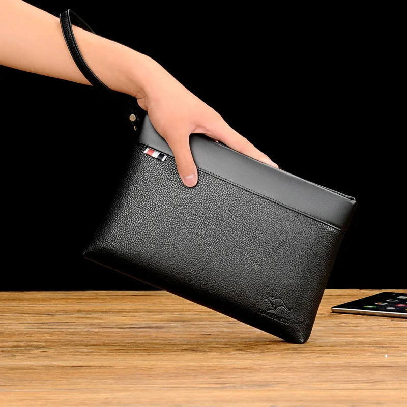 Genuine Leather Clutch Bag Men Wallet With Hand Strap Fashion Designer Soft Large Capacity Luxury Purse
Genuine Leather Clutch Bag Men Wallet With Hand Strap Fashion Designer Soft Large Capacity Luxury Purse