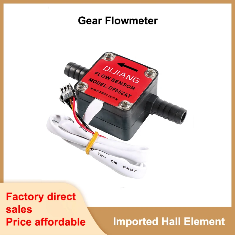 3/8" Hose Gear Flowmeter 13MM Pagoda Hall Flow Sensor Milk Chemical Oil Flow Meter Flow Sensor Switch For Viscous Liquid DC5~18V
3/8" Hose Gear Flowmeter 13MM Pagoda Hall Flow Sensor Milk Chemical Oil Flow Meter Flow Sensor Switch For Viscous Liquid DC5~18V