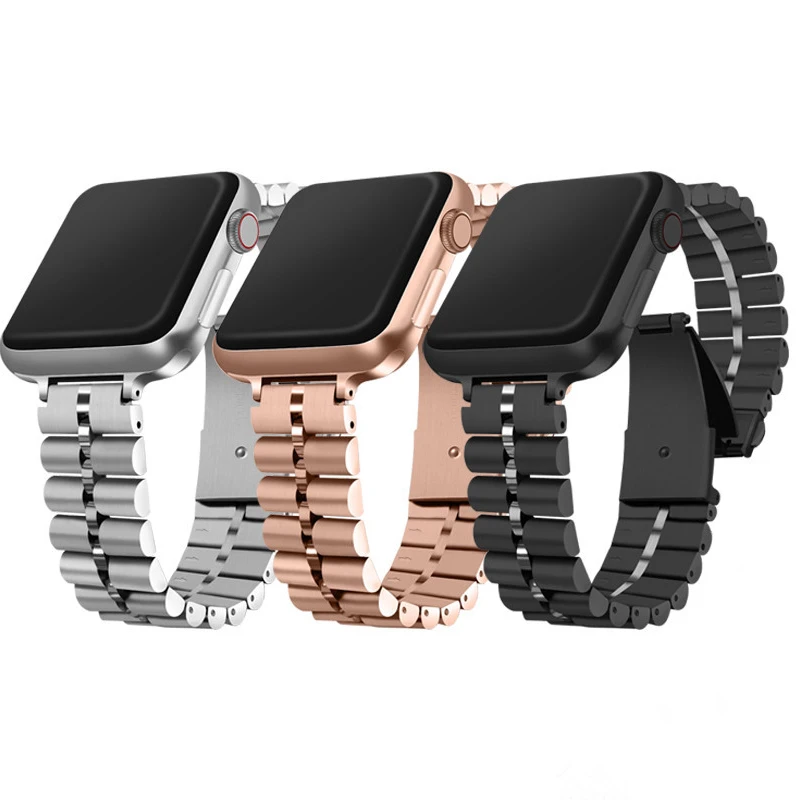 Luxury Stainless Steel Strap for Apple Watch band 6 5 SE 44mm 40mm Metal Bracelet Strap For iwatch Series 42mm 38mm 6 5 4 3 2 1
Luxury Stainless Steel Strap for Apple Watch band 6 5 SE 44mm 40mm Metal Bracelet Strap For iwatch Series 42mm 38mm 6 5 4 3 2 1