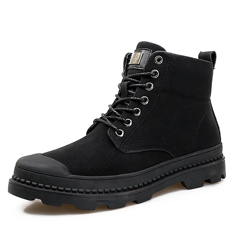 Winter Boots Men Leather Shoes outdoor Men Ankle Boots Brand Autumn Winter Male Footwear with fur warm snow boots men
Winter Boots Men Leather Shoes outdoor Men Ankle Boots Brand Autumn Winter Male Footwear with fur warm snow boots men