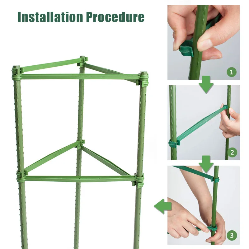 30pcs Garden Plant Climbing Frame Support Arm Pot Veg Flowers Growing Support Bracket Garden Pillars Fixed Joint
30pcs Garden Plant Climbing Frame Support Arm Pot Veg Flowers Growing Support Bracket Garden Pillars Fixed Joint