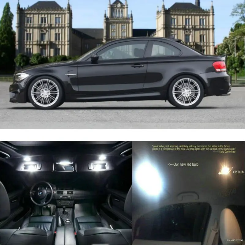 Светодиодные внутренние Автомобильные фары для Bmw e82 08-12, лампа для чтения карты в комнате без ошибок, 12 шт.
Светодиодные внутренние Автомобильные фары для Bmw e82 08-12, лампа для чтения карты в комнате без ошибок, 12 шт.