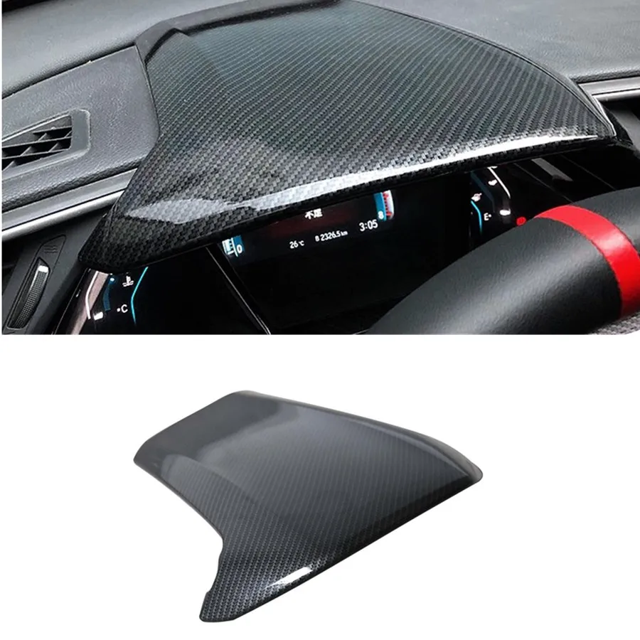 1PCS Dashboard Cover Trim Visor Carbon Fiber ABS For Honda Civic Hatchback 2016-2021
1PCS Dashboard Cover Trim Visor Carbon Fiber ABS For Honda Civic Hatchback 2016-2021