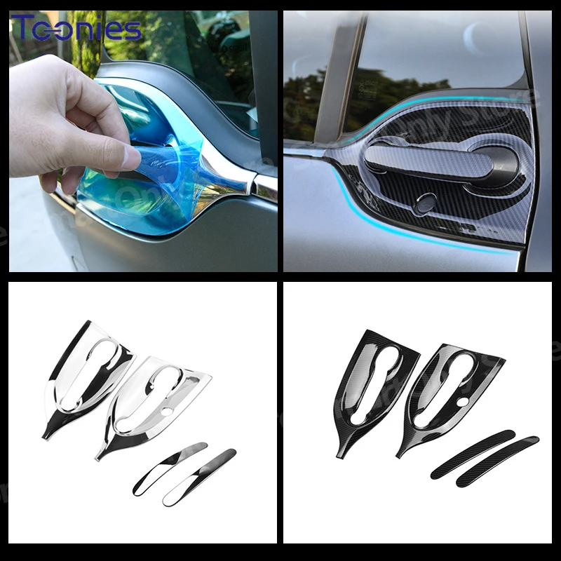 Car Stainless Steel Outer Door Bowl Protective Cover For Mercedes Smart 453 Fortwo Car Styling Exterior Modification Accessories
Car Stainless Steel Outer Door Bowl Protective Cover For Mercedes Smart 453 Fortwo Car Styling Exterior Modification Accessories